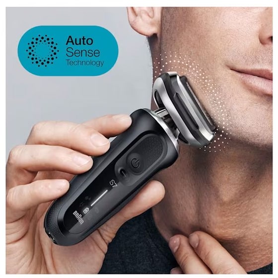 BRAUN 71-N1000s SERIES 7 Ξυριστική Μηχανή Επαναφορτιζόμενη Μαύρο image 4