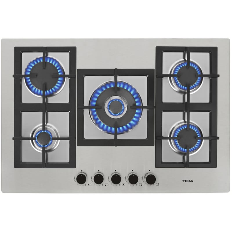 TEKA TEKA EFX 70.1 5G AI AL DR 75 cm Inox Εστία Αερίου Αυτόνομη