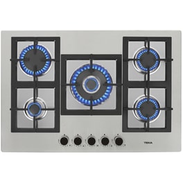 TEKA EFX 70.1 5G AI AL DR 75 cm Inox Εστία Αερίου Αυτόνομη