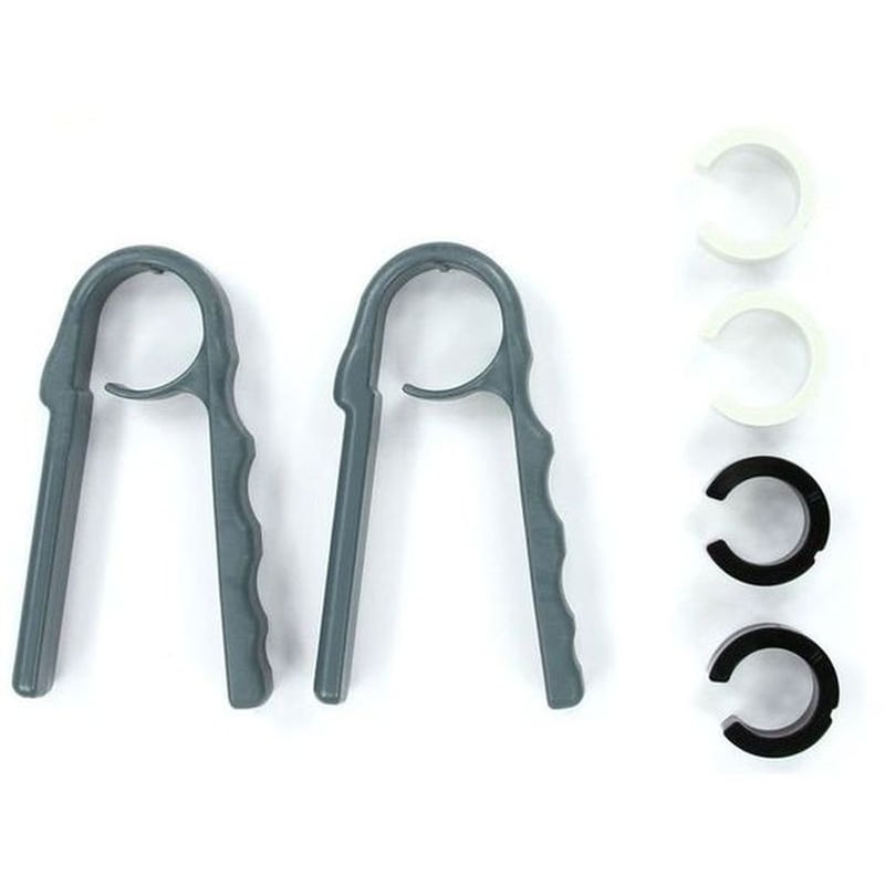 BODY SCULPTURE Ταναλάκια Χεριών Body Sculpture BB 911 Σετ 2 Τεμαχίων Γκρι