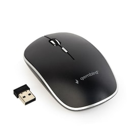 Gembird MUSW-4BS-01 Ασύρματο Ποντίκι Μαύρο