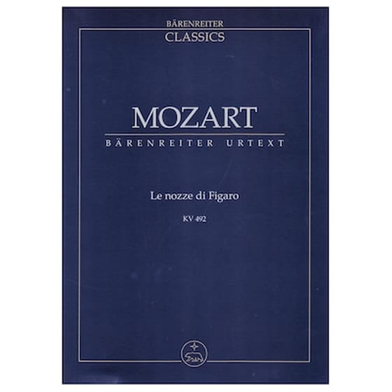 Βιβλίο Για Σύνολα Barenreiter Mozart - Le Nozze Di Figaro Kv492 [pocket Score] image 0