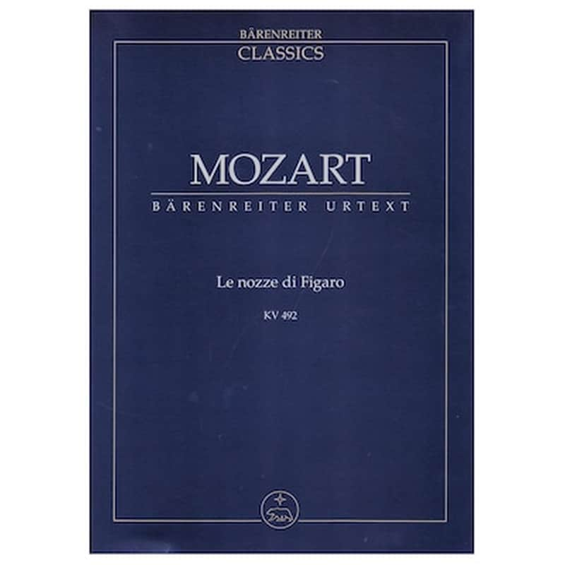 BARENREITER Βιβλίο Για Σύνολα Barenreiter Mozart - Le Nozze Di Figaro Kv492 [pocket Score]