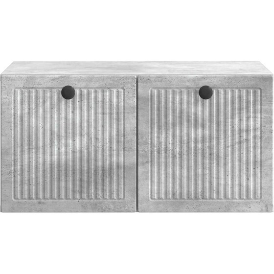 Επιτοίχιο Έπιπλο Τηλεόρασης VidaXL 59.5x41x30 cm - Γκρι image 5