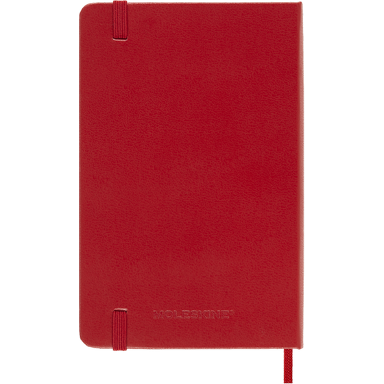 Ημερολόγιο Εβδομαδιαίο 2027 Moleskine 12M Pocket Hardcover Κόκκινο image 5