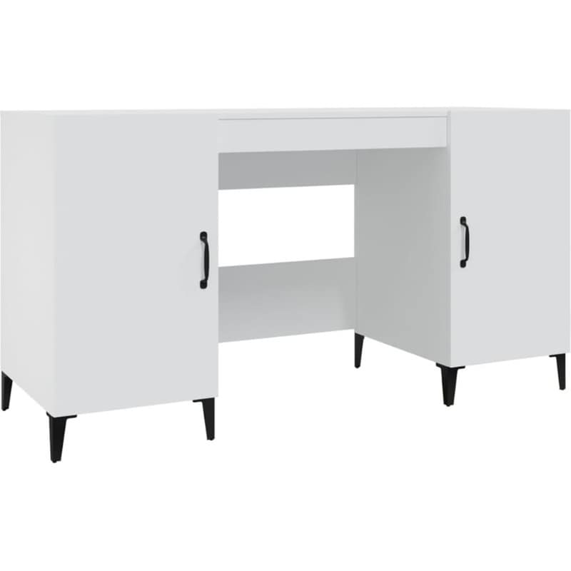 Γραφείο VidaXL από Επεξεργασμένο Ξύλο 140x50x75 cm - Λευκό