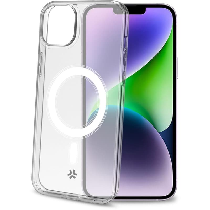 Θήκη Apple iPhone 15 Plus - Celly GELSKINMAG - Διάφανο