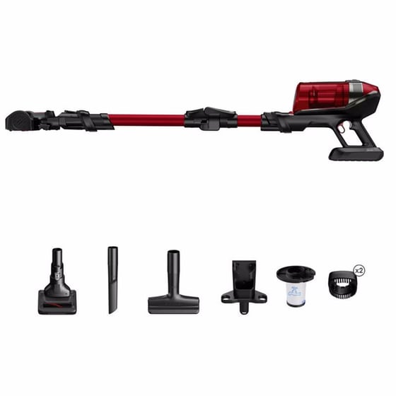 ROWENTA RH98A9WO XFORCE FLEX 12.60 ANIMAL 25.2 V 0.9 L Κόκκινη Σκούπα Stick image 1
