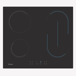 CANDY CH64BVT 59 cm Μαύρο Εστία Κεραμική Αυτόνομη