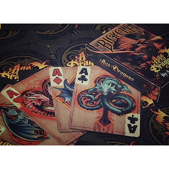 Bicycle Συλλεκτική Τράπουλα Anne Stokes Age Dragons image 1