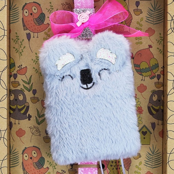 Λαμπάδα Synchronia Μπλοκ Λούτρινο - Κοάλα image 1