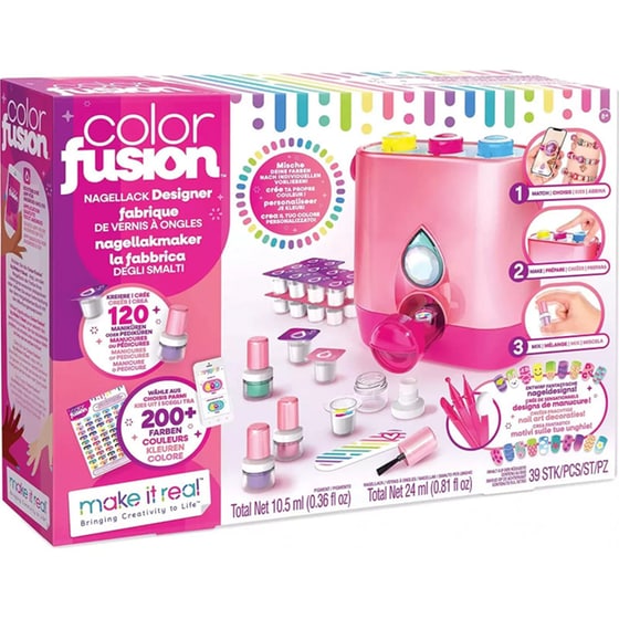 Σετ Make It Real Color Fusion Nail Polish Designer image 0