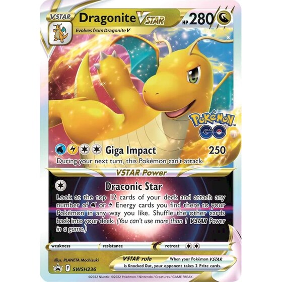 pokemon tcg pokemon go vstar card CLEARANCE] Pokemon Go: Dragonite VSTAR Premiere Deck Holder Collection