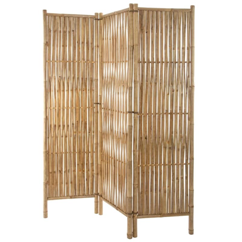 SPITISHOP Διακοσμητικό Παραβάν Spitishop A-s 157099 από Bamboo 135x3.6x170cm - Φυσικό