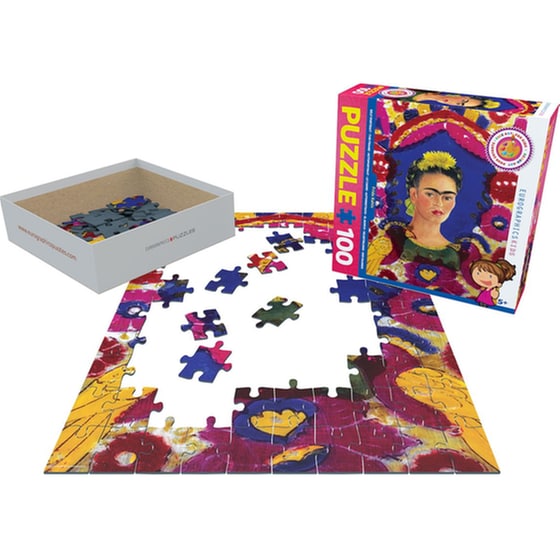Παζλ Eurographics Frida Kahlo: Self Portrait - The Frame (100 Κομμάτια) image 1