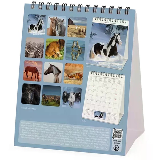 Ημερολόγιο Γραφείου Legami 2026 Wild Horses image 3