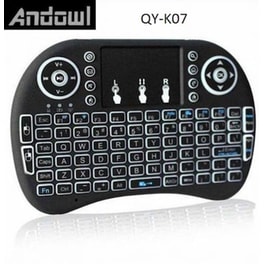 Andowl QY-K07 Ασύρματο Πληκτρολόγιο με Touchpad (US)