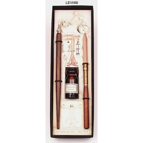 Πένα Κονδυλοφόρος Και Μολύβι Da Vinci Francesco Rubinato Levi-05 image 0