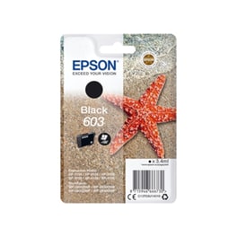 Epson 603 Μαύρο Μελάνι Εκτυπωτή C13T03U14010