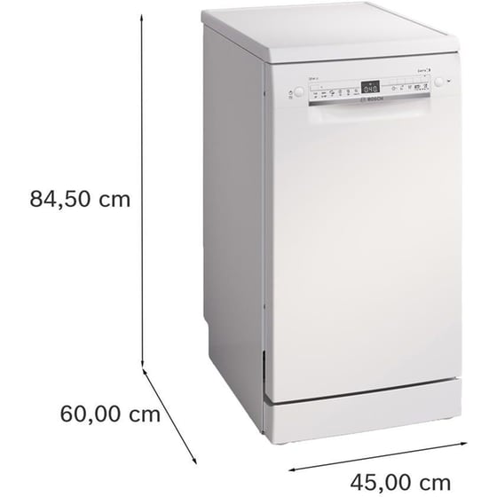 BOSCH SPS2HKW55E για 10 Σερβίτσια Λευκό Πλυντήριο Πιάτων image 5