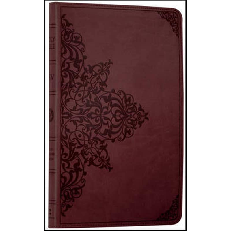 Holy Bible- English Standard Version (ESV) Anglicised Chestnut Ornamental Thinline Edition English Standard Version (ESV)