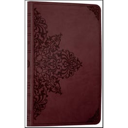 Holy Bible- English Standard Version (ESV) Anglicised Chestnut Ornamental Thinline Edition English Standard Version (ESV)