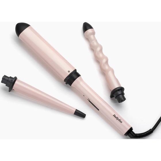Multi Styler Ψαλίδι Μαλλιών BABYLISS Curl & Wave Trio MS750E 58 W Ροζ image 1
