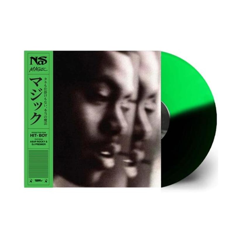 Magic-Half Half Green/Black Vinyl