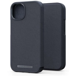 Θήκη Apple iPhone 14 - Njord Genuine Leather MagSafe Wallet Case - Black