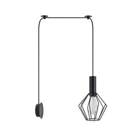 Απλίκα Τοίχου Homelighting 77-8813 Μεταλλική Φ20 cm - Μαύρη