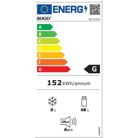 SOGO NEV-SS-21910 για 18 Μπουκάλια Inox Συντηρητής Κρασιών image 4
