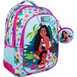 Τσάντα Πλάτης Δημοτικού Must Moana 2 Ocean