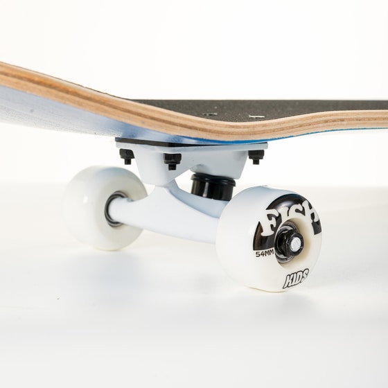 Skateboard 31'' Blue Triangle Complete Set By Fish image 1
