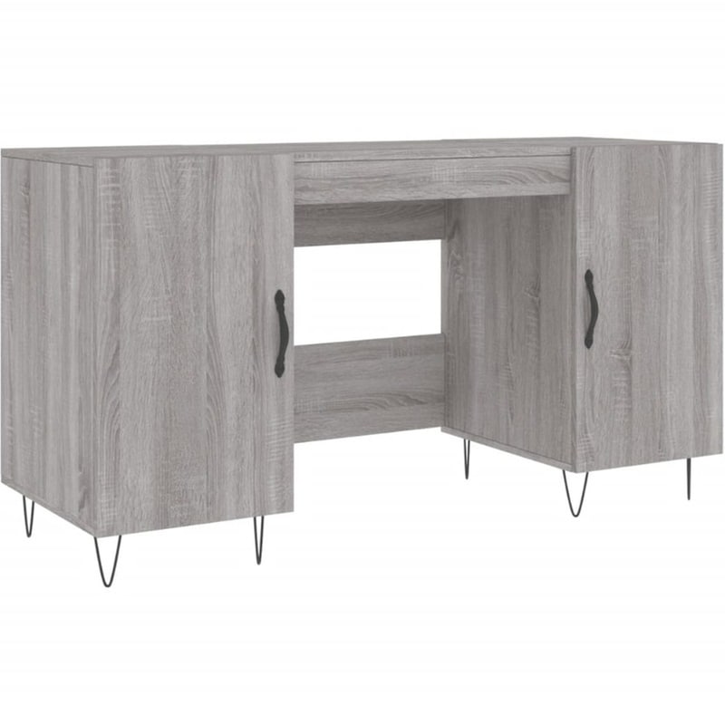 Γραφείο VidaXL από Επεξεργασμένο Ξύλο 140x50x75 cm - Γκρι Sonoma