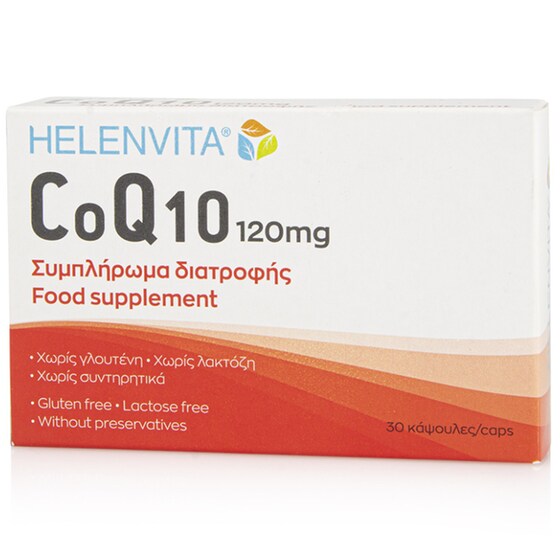 Ένζυμο Helenvita Q10 120mg - 30 κάψουλες image 0