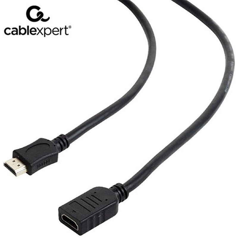 Καλώδιο Cablexpert High Speed HDMI Flat με Ethernet 1m - Μαύρο
