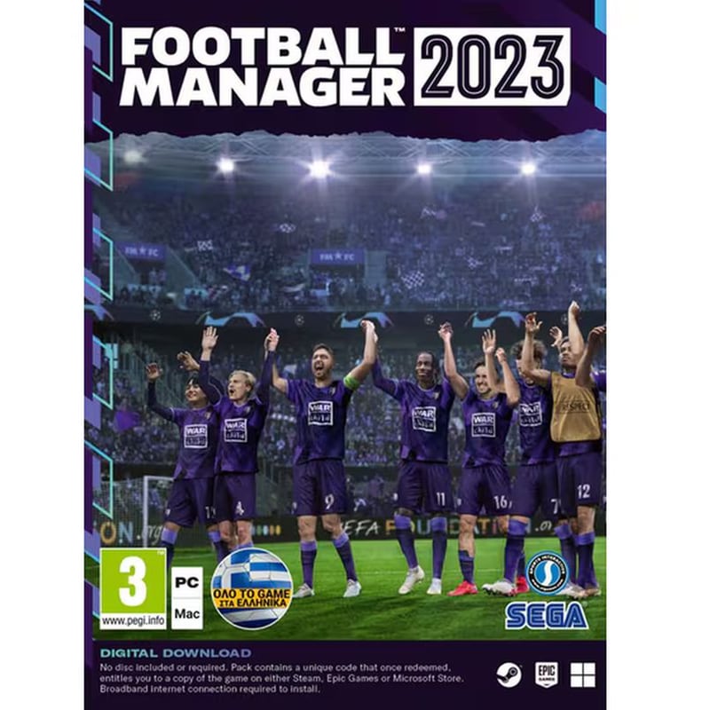 SEGA Football Manager 2023 (Code in a Box) - PC