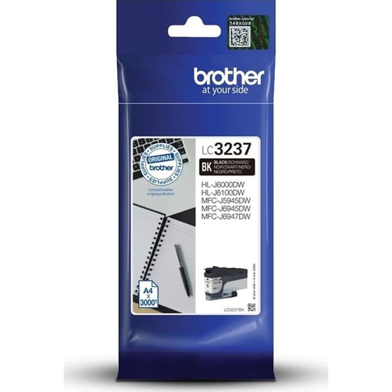 Brother LC-3237BK Μαύρο Μελάνι Εκτυπωτή image 2