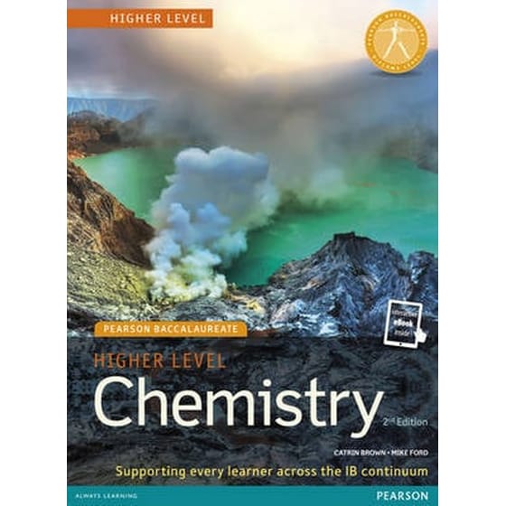 Pearson Baccalaureate Chemistry Higher Level 2nd edition print and online edition for the IB Diploma image 0