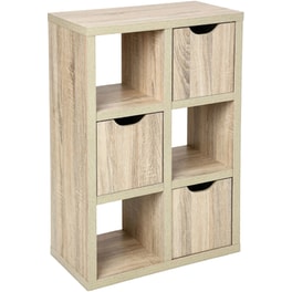 Ραφιέρα Spitishop από Μοριοσανίδα 29.5x95cm - Καφέ