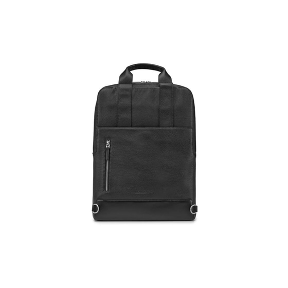 Τσάντα Laptop 15'' Moleskine Device Leather Vertical Μαύρο image 1