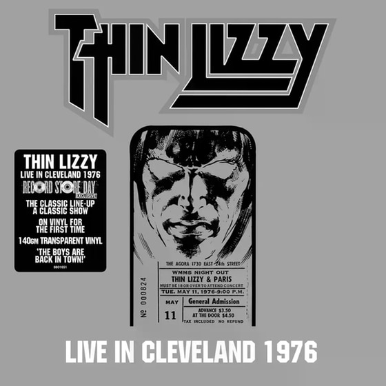 Thin Lizzy - Live In Cleveland 1976 (2 LP) (RSD 2026) image 0