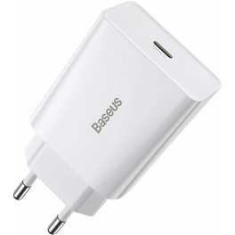 Φορτιστής Πρίζας Baseus Speed Mini Quick Charger Usb-C 3A 20W - White