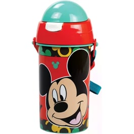 Παγούρι Gim Πλαστικό με Καλαμάκι Mickey 500ml