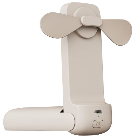 Ανεμιστήρας Χειρός Morris MHF-14101 Foldable Hand-held USB Fan - Beige image 0