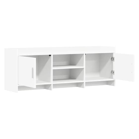 Έπιπλο Τηλεόρασης VidaXL 130 x 33 x 47 cm - Λευκό image 3