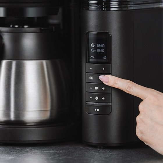 Melitta Aroma Fresh Therm Pro 1030-11 Καφετιέρα Φίλτρου Με Ενσωματωμένο Μύλο Άλεσης Καφέ 1080w image 1