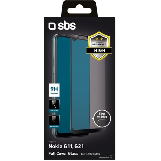 Προστατευτικό οθόνης Nokia G11/G21 - Sbs Full Cover Glass image 1