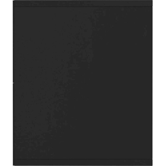 Βιβλιοθήκη  VidaXL από Μοριοσανίδα  143x30x36 cm - Μαύρο image 6