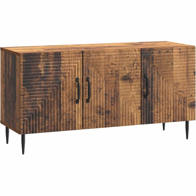 Έπιπλο Τηλεόρασης VidaXL 99x34.5x50 cm - Παλαιωμένο Ξύλο